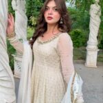 pink embroidered anarkali gown set with dupatta for women | jiostyles